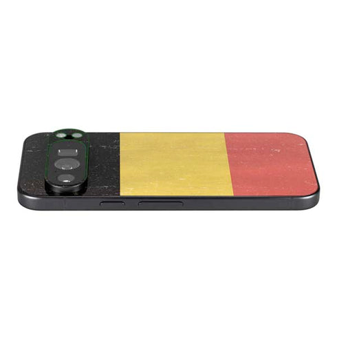 Belgium Flag Distressed Google Pixel 9 Pro Skin